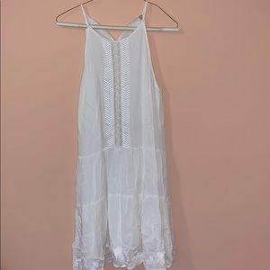 White cotton dress